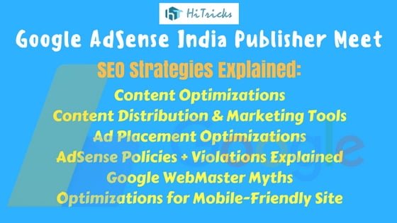 AdSense Publisher Meet: Exclusive SEO Strategies Explained by Google 1 AdSense Publisher Meet: Exclusive SEO Strategies Explained by Google