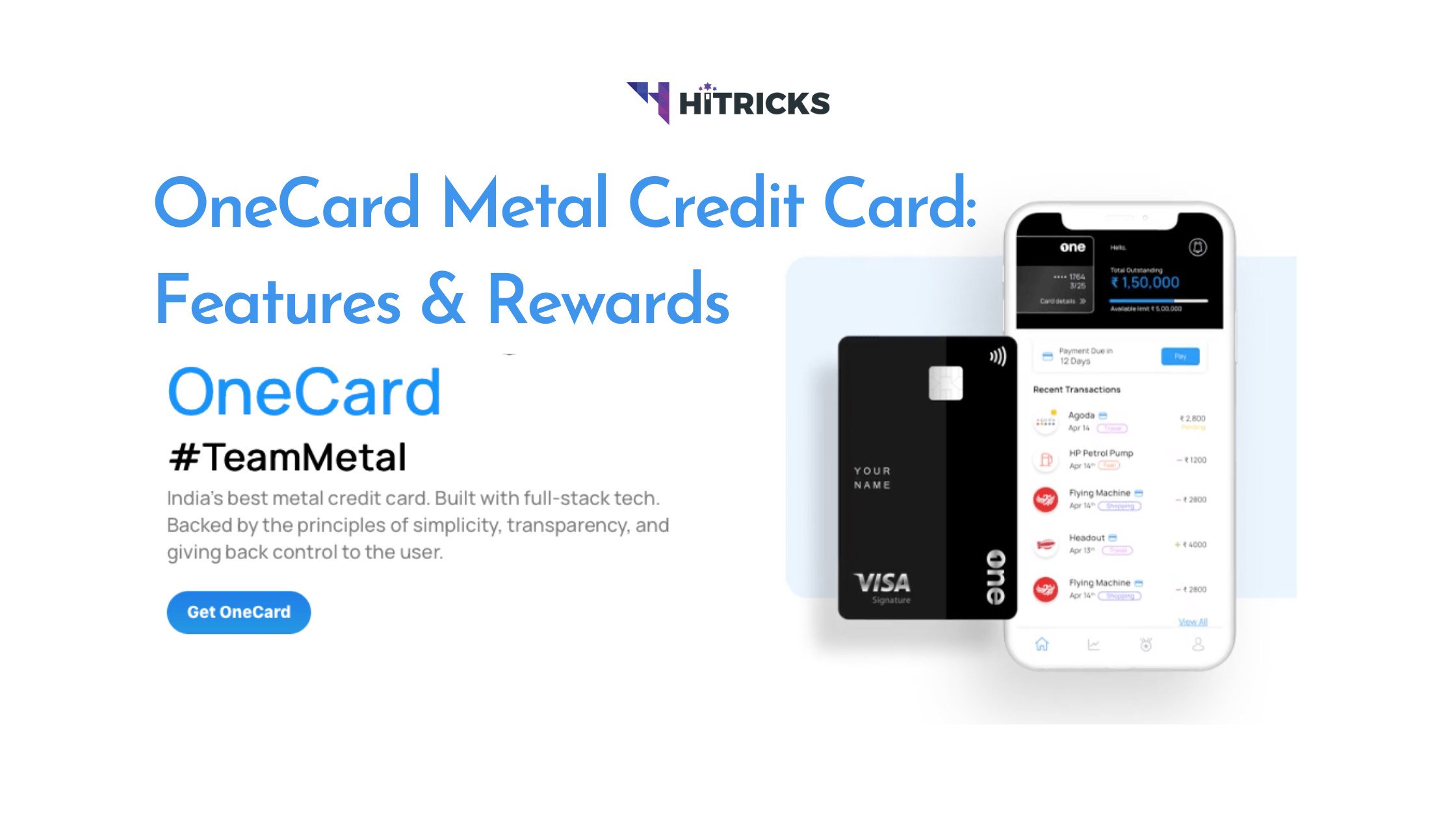 OneCard Metal Credit Card: Features & Rewards Explained 1 OneCard Metal Credit Card: Features & Rewards Explained